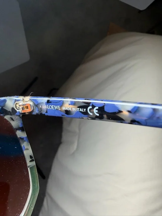 Loewe Blue Tortoiseshell Gradient Sunglasses - Picture 5 of 11